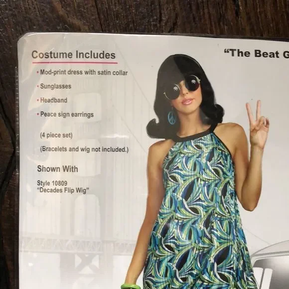 Dreamgirl The Beat Goes On 60's Pleated Costumes - Picture 6 of 13